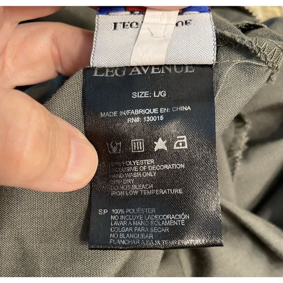 Halloween Costume TOP GUN FLIGHT SUIT Jumpsuit Large Maverick Goose Tom Cruise - Picture 14 of 14